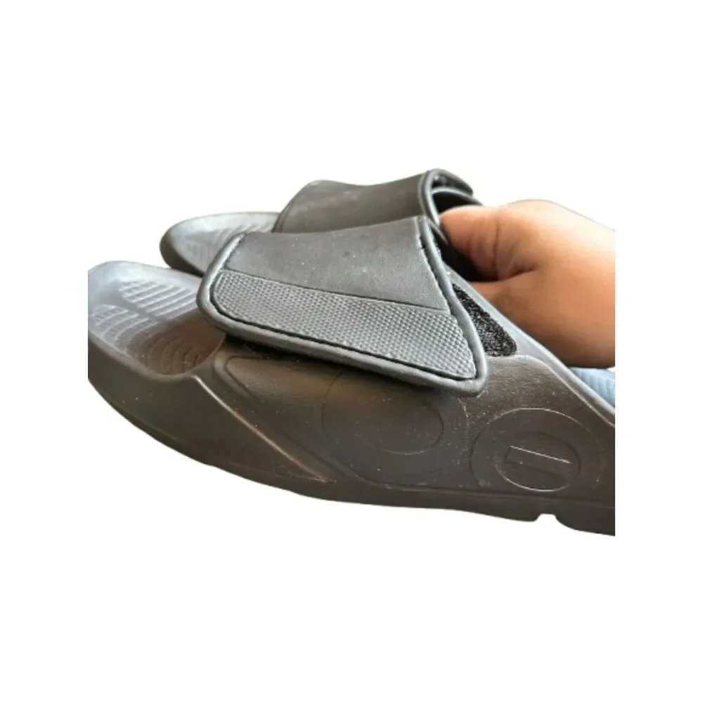 Oofos OOahh Sport Flex Slide Sandals M13 W15